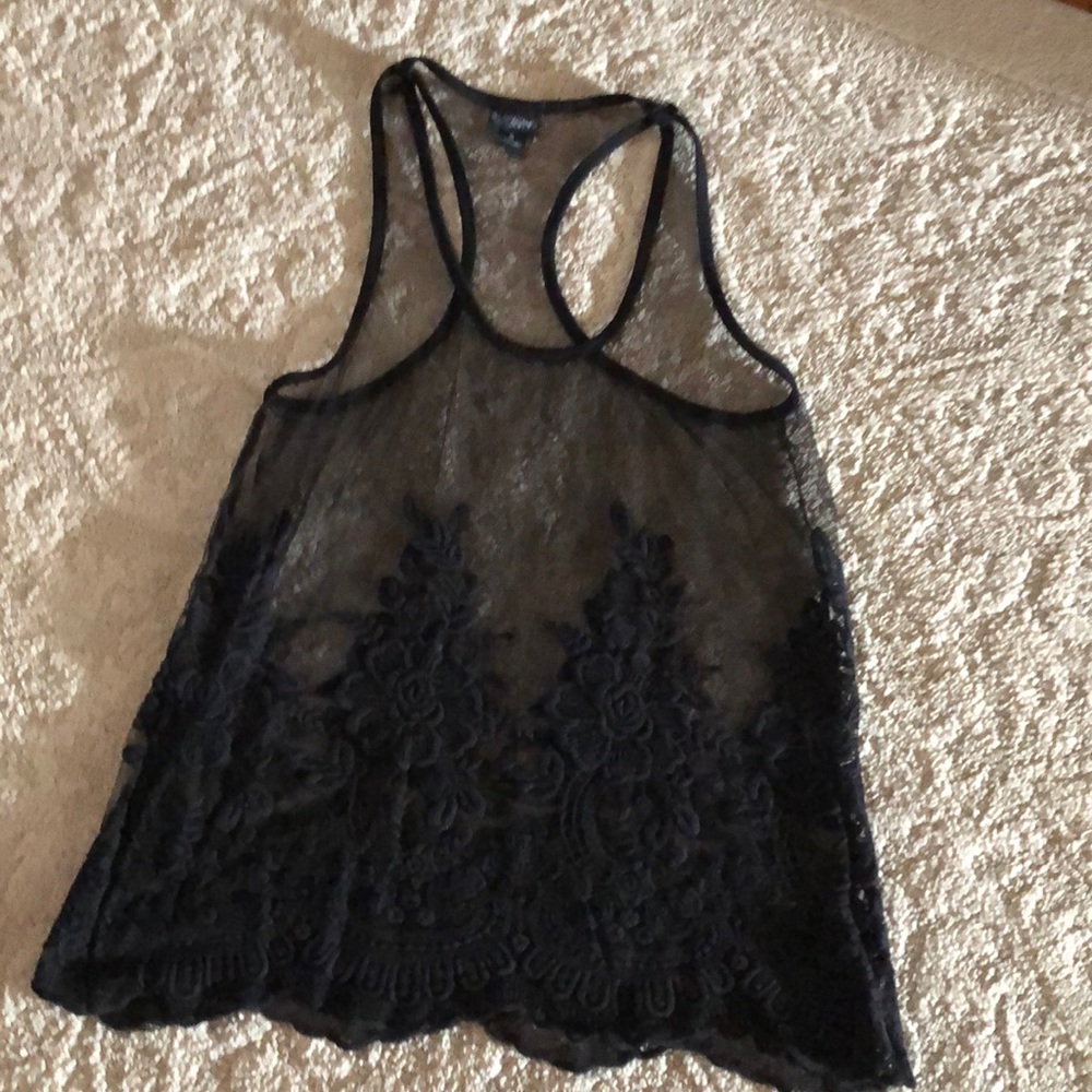 Lace tank